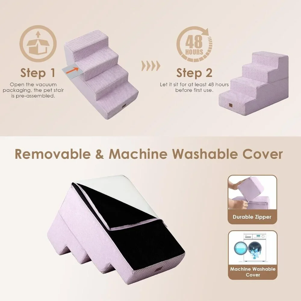 EHEYCIGA Dog Stairs for Bed 18